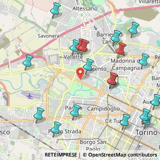 Mappa Corso Regina Margherita, 10151 Torino TO, Italia (2.71474)
