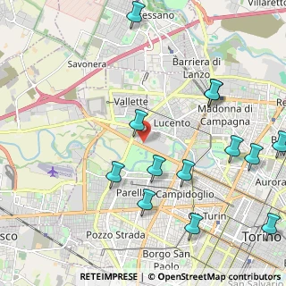Mappa Corso Regina Margherita, 10151 Torino TO, Italia (2.56462)