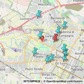 Mappa Corso Regina Margherita, 10151 Torino TO, Italia (1.99)