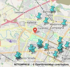 Mappa Corso Regina Margherita, 10151 Torino TO, Italia (2.7785)