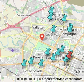 Mappa Corso Regina Margherita, 10151 Torino TO, Italia (2.42118)