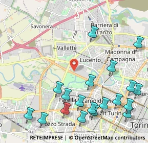 Mappa Corso Regina Margherita, 10151 Torino TO, Italia (2.7765)