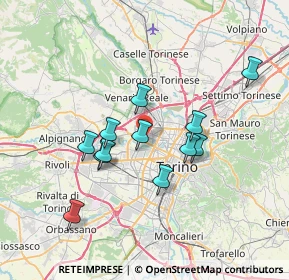 Mappa Corso Regina Margherita, 10151 Torino TO, Italia (6.23)