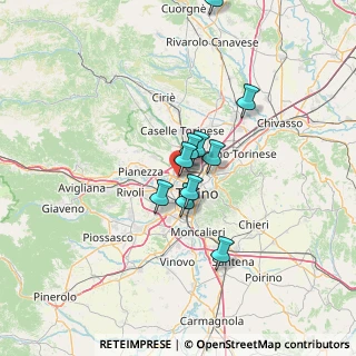 Mappa Corso Regina Margherita, 10151 Torino TO, Italia (18.87364)