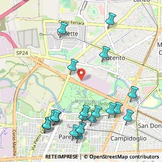 Mappa Corso Regina Margherita, 10151 Torino TO, Italia (1.3345)