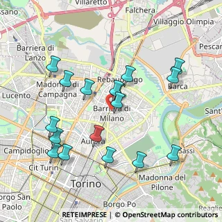 Mappa Via Montanaro, 10154 Torino TO, Italia (1.99588)