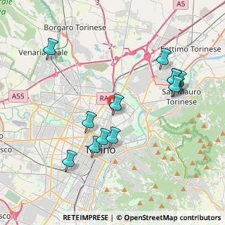 Mappa Via Montanaro, 10154 Torino TO, Italia (4.14231)
