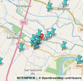 Mappa Via Cavour, 46031 Bagnolo San Vito MN, Italia (2.2385)