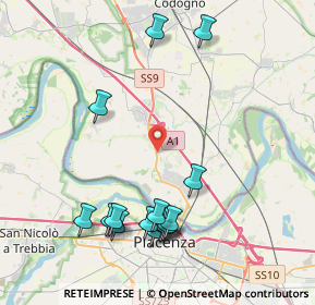 Mappa Via Alberelle, 26865 San Rocco al Porto LO, Italia (4.54867)