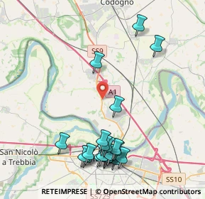 Mappa Via Alberelle, 26865 San Rocco al Porto LO, Italia (4.736)