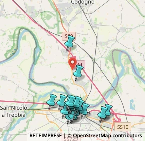 Mappa Via Alberelle, 26865 San Rocco al Porto LO, Italia (4.863)