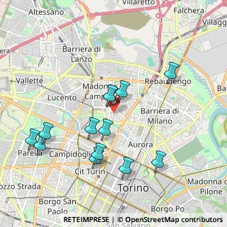 Mappa Via Ciamarella, 10149 Torino TO, Italia (1.96385)