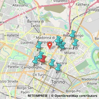 Mappa Via Ciamarella, 10149 Torino TO, Italia (1.49545)