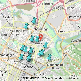 Mappa Via Luigi Salvatore Cherubini, 10154 Torino TO, Italia (2.04067)