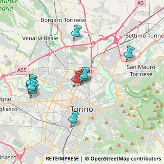 Mappa Via Valprato, 10131 Torino TO, Italia (4.04182)