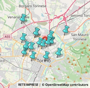 Mappa Via Valprato, 10155 Torino TO, Italia (2.69375)