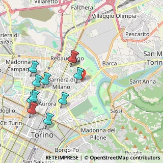 Mappa Via Gottardo, 10154 Torino TO, Italia (2.13)