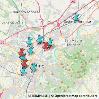 Mappa Via Gottardo, 10154 Torino TO, Italia (4.29417)
