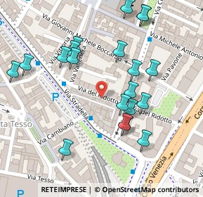 Mappa Via del Ridotto, 10147 Torino TO, Italia (0.1295)