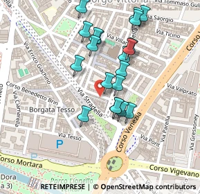 Mappa Via del Ridotto, 10147 Torino TO, Italia (0.209)