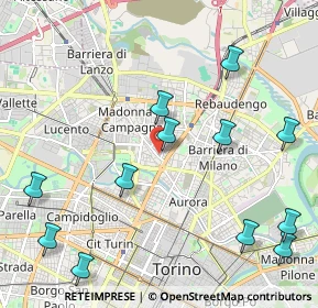 Mappa Via del Ridotto, 10147 Torino TO, Italia (2.78385)