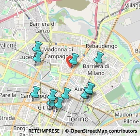 Mappa Via del Ridotto, 10147 Torino TO, Italia (2.03769)