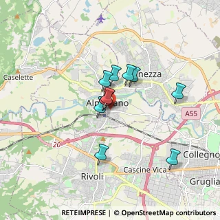 Mappa Via Diaz Armando, 10091 Alpignano TO, Italia (1.22091)