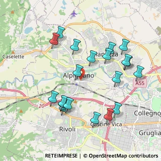 Mappa Via Diaz Armando, 10091 Alpignano TO, Italia (2.0615)