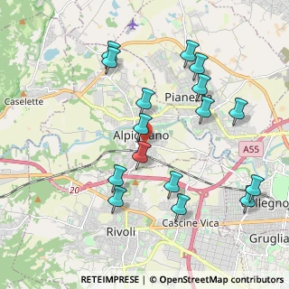 Mappa Via Diaz Armando, 10091 Alpignano TO, Italia (2.11)