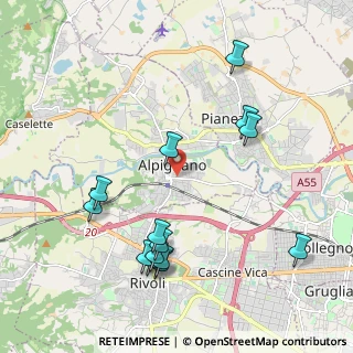 Mappa Via Armando Diaz, 10091 Alpignano TO, Italia (2.27571)