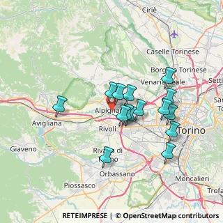 Mappa Via Diaz Armando, 10091 Alpignano TO, Italia (6.05867)