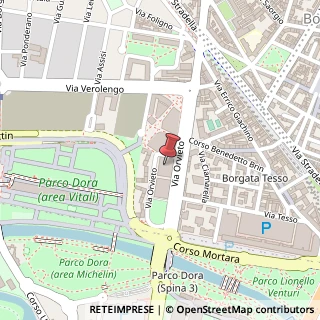 Mappa Via Orvieto, 19, 10149 Torino, Torino (Piemonte)