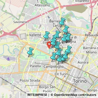 Mappa Via Pianezza, 10152 Torino TO, Italia (1.31471)