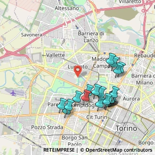 Mappa Via Pianezza, 10152 Torino TO, Italia (2.078)