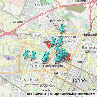 Mappa Via Pianezza, 10152 Torino TO, Italia (1.46467)