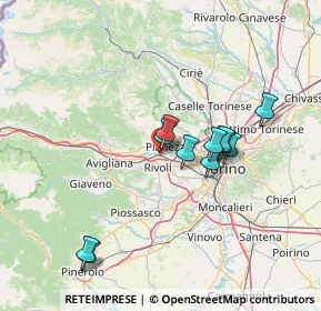 Mappa Via Beinasco, 10091 Alpignano TO, Italia (12.31455)