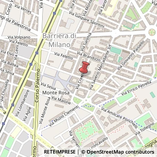 Mappa Via Alessandro Scarlatti,  25, 10154 Torino, Torino (Piemonte)