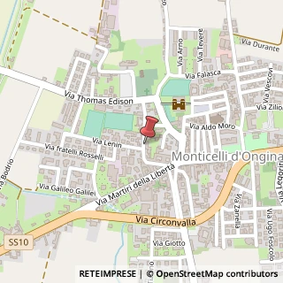 Mappa Via Pasquali Ernesto, 28, 29010 Monticelli d'Ongina, Piacenza (Emilia Romagna)