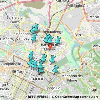 Mappa Via Candia, 10154 Torino TO, Italia (1.6815)