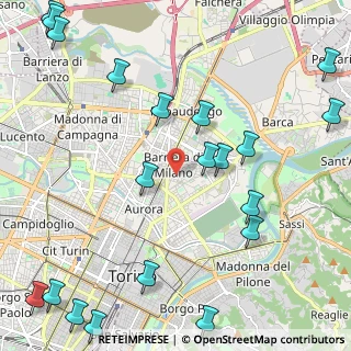 Mappa Via Candia, 10154 Torino TO, Italia (3.0835)