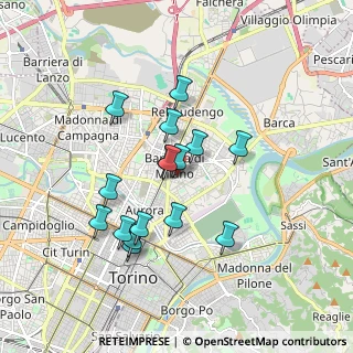 Mappa Via Jacopo Foroni, 10155 Torino TO, Italia (1.52438)