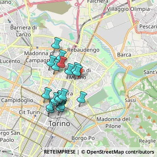 Mappa Via Candia, 10154 Torino TO, Italia (1.70211)
