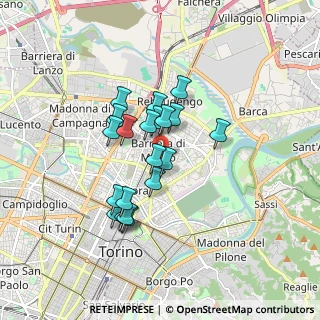 Mappa Via Candia, 10154 Torino TO, Italia (1.362)