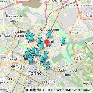 Mappa Via Jacopo Foroni, 10155 Torino TO, Italia (1.771)
