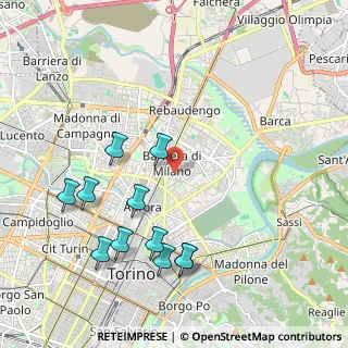 Mappa Via Jacopo Foroni, 10155 Torino TO, Italia (2.24455)