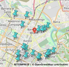 Mappa Via Candia, 10154 Torino TO, Italia (2.4295)