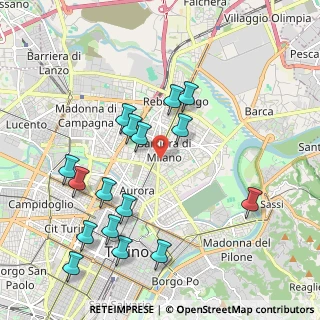 Mappa Via Sesia, 10154 Torino TO, Italia (2.165)