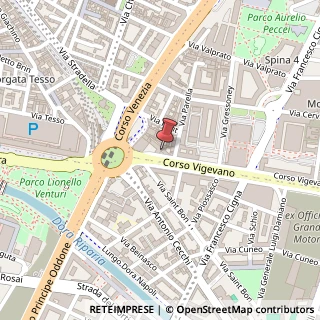 Mappa Corso Vigevano, 56, 10155 Torino, Torino (Piemonte)