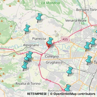 Mappa E64, 10044 Pianezza TO, Italia (5.89417)