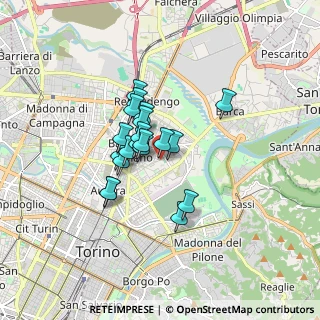 Mappa Via Enrico Petrella, 10154 Torino TO, Italia (1.1525)